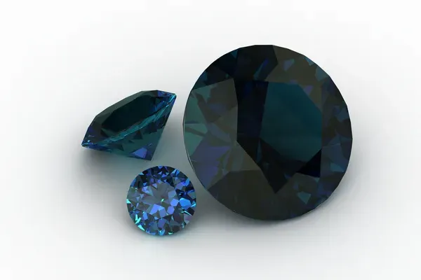 Whair is Black Sapphire Gemstone