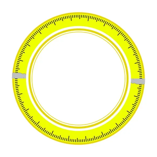 manually measuring the ring size